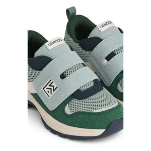 Liewood - Denisa Fileli Çizik Sneaker | Yeşil