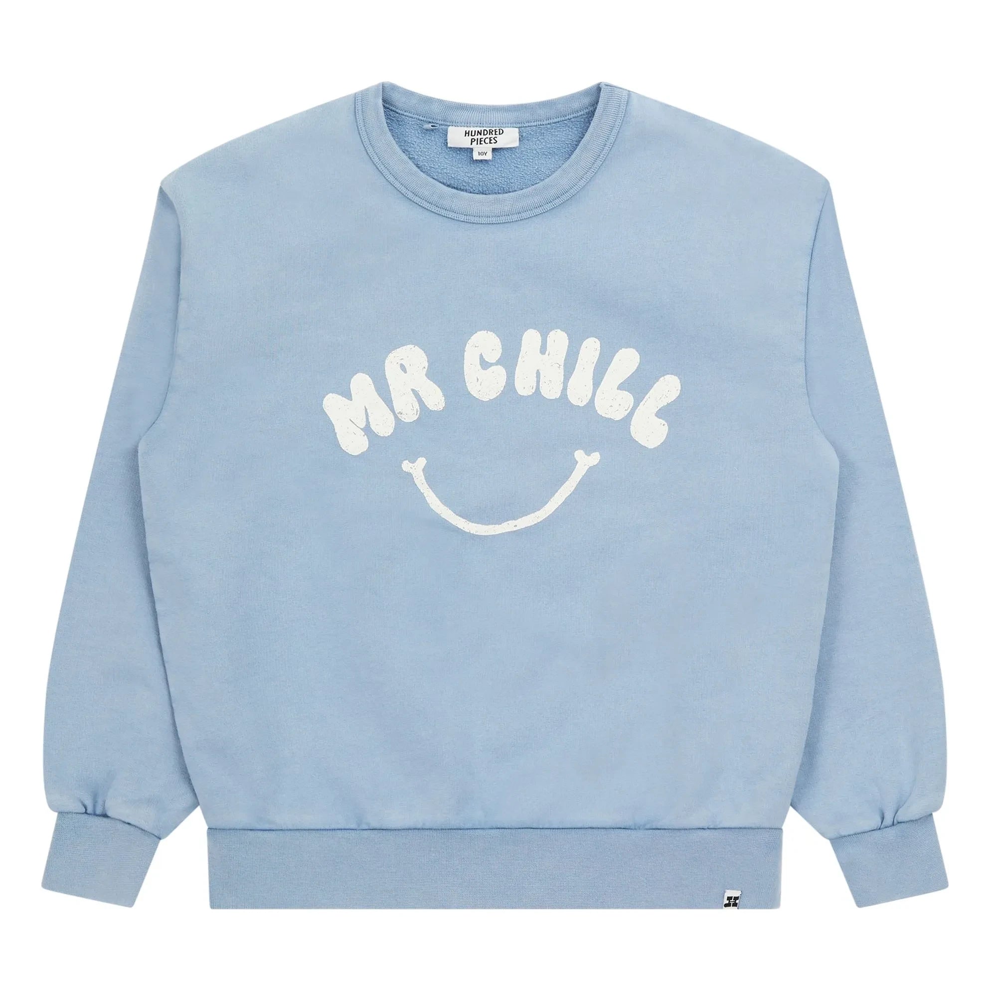 Hundred Pieces - Ryde organik pamuk sweatshirt | Gri mavi