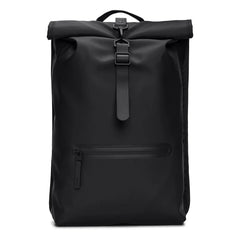 Rains - Rolltop Rucksack | Schwarz