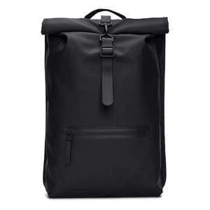 Rains - Rolltop Rucksack | Schwarz