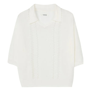 Cordera - Knit Polo | White