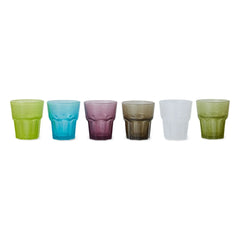 HKliving - Mineral Glasses - Set of 6 | Multicolor