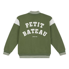 Petit Bateau - Teddy Molleton Geniş Kalıp Ceket | Olive