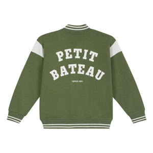Petit Bateau - Teddy Molleton Geniş Kalıp Ceket | Olive
