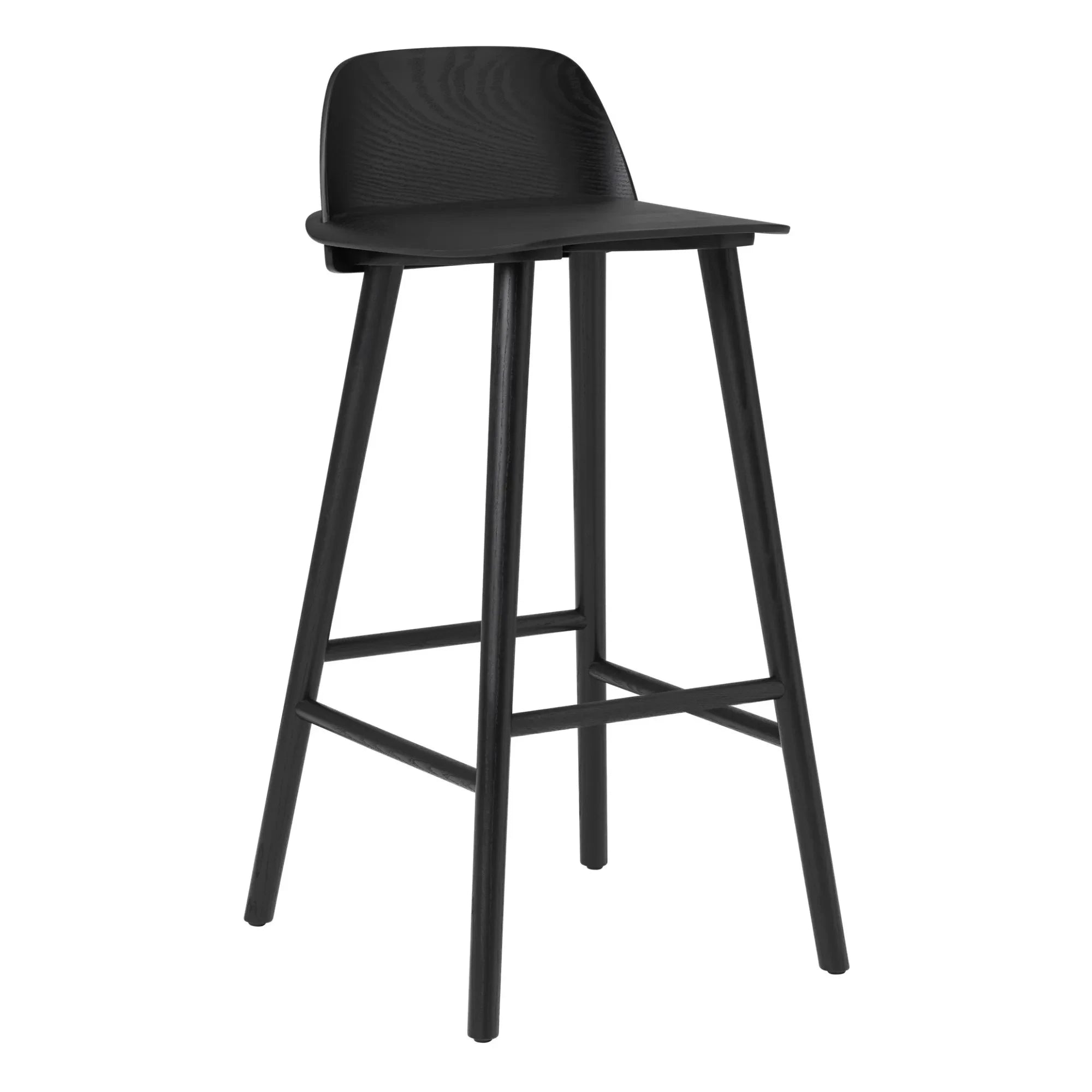 Muuto - Nerd Bar Stool 75 cm | Black