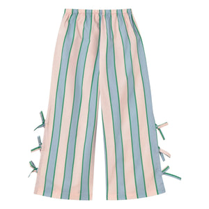 Tinycottons - Striped Tie Trousers | Light Pink