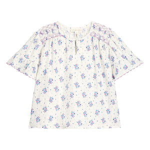 Louise Misha - Blouse Feliza Fleurie | Krem