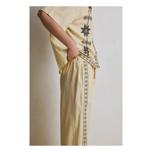 Hod – Poppy Baumwollhose | Champagner