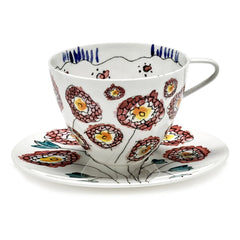 Serax - Coffee cup and saucer Anemone, Serax for Marni - 2'li Set | Süt
