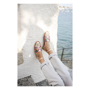 Mapache - Nayeli Metallic Sandale | Champagner