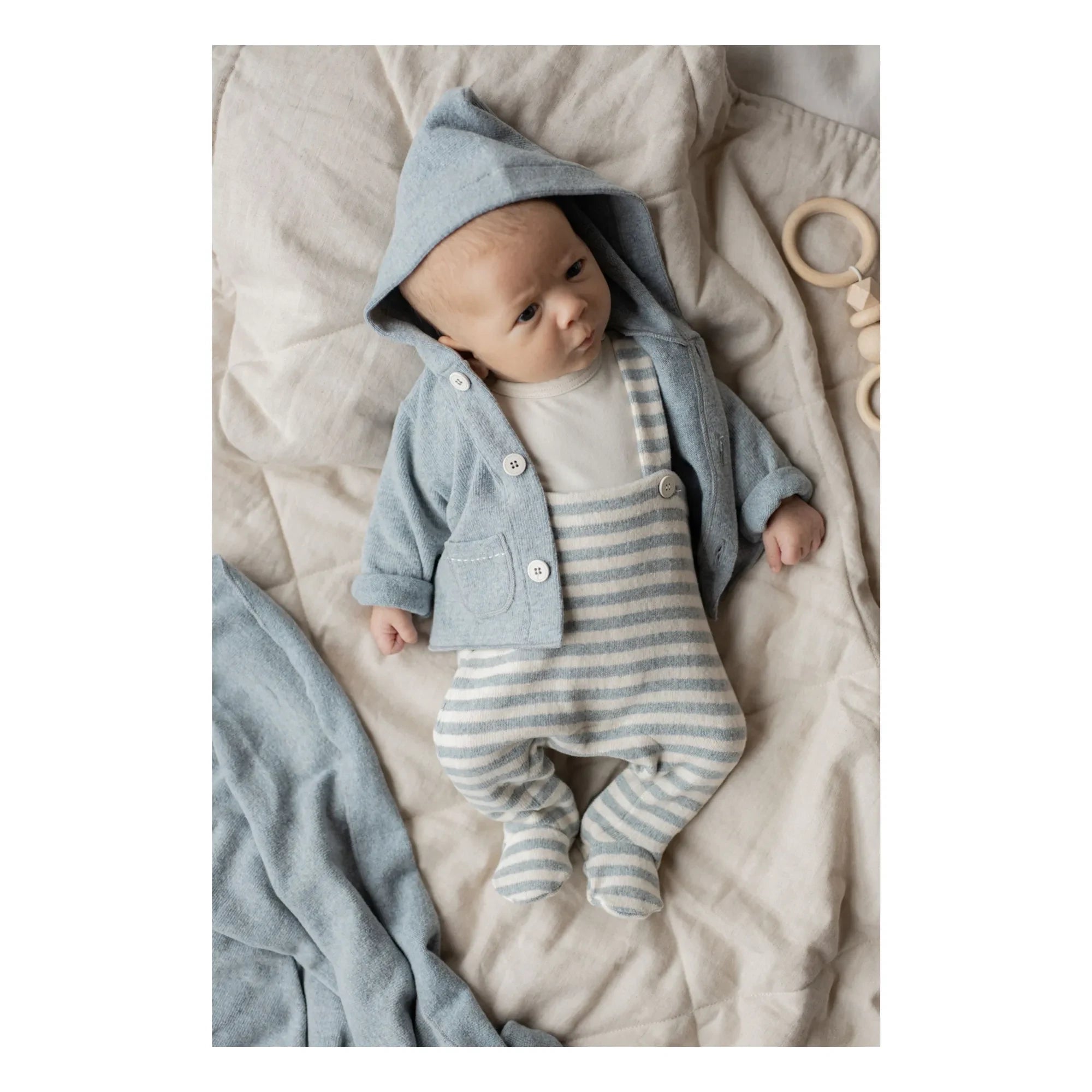 1+ in the family - Fred Jacke | Grau blau