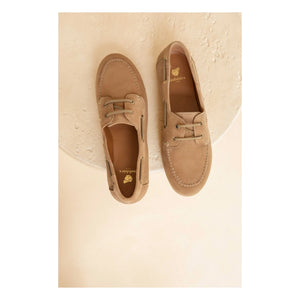 Bobbies - Betsy Wildleder-Bootsschuh | Beige