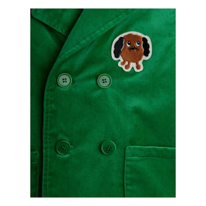 Mini Rodini - Diggie Samt Bio-Baumwolljacke | Grün
