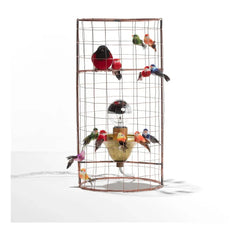 Mathieu Challières - Mini Vogelkäfig-Tischlampe
