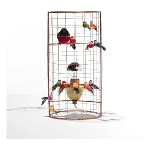 Mathieu Challières - Mini Vogelkäfig-Tischlampe