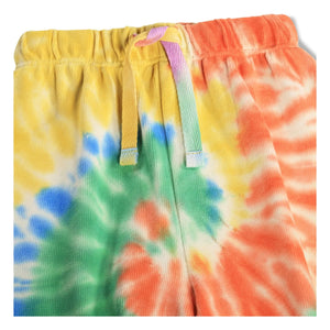 Molo - Simeon Batik Patterned Organic Cotton Jogger | Yellow