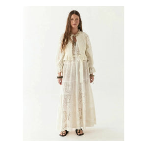 Maison Hotel - Canterbury Patch Kleid Lilibet | Weiß
