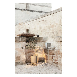Ferm Living - Übertopf aus Stahl | Beige