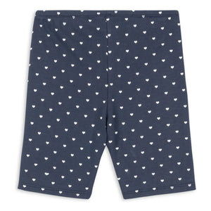Konges Sløjd - Cycling Shorts Organic Cotton Dotted | Dark Blue