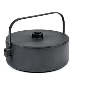 Serax - Collage Teekanne aus Gusseisen - 1,2 L | Schwarz