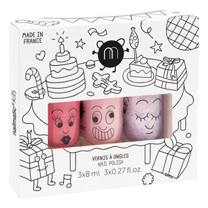 Nailmatic Kids - Party Verniği - 3'lü Set
