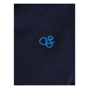 Scotch & Soda - Long Sleeve Pique Polo Shirt | Navy