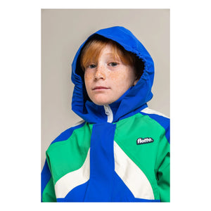 Flotte - Wasserdichte Jacke Abbessito aus recycelten Fasern | Blau