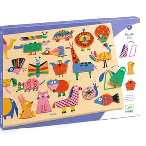 Djeco - Ahşap Hayvan Yapbozu