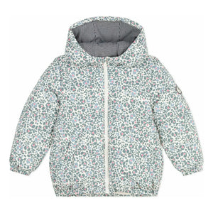 Petit Bateau - Floral Pattern Inflatable Jacket | Ecru