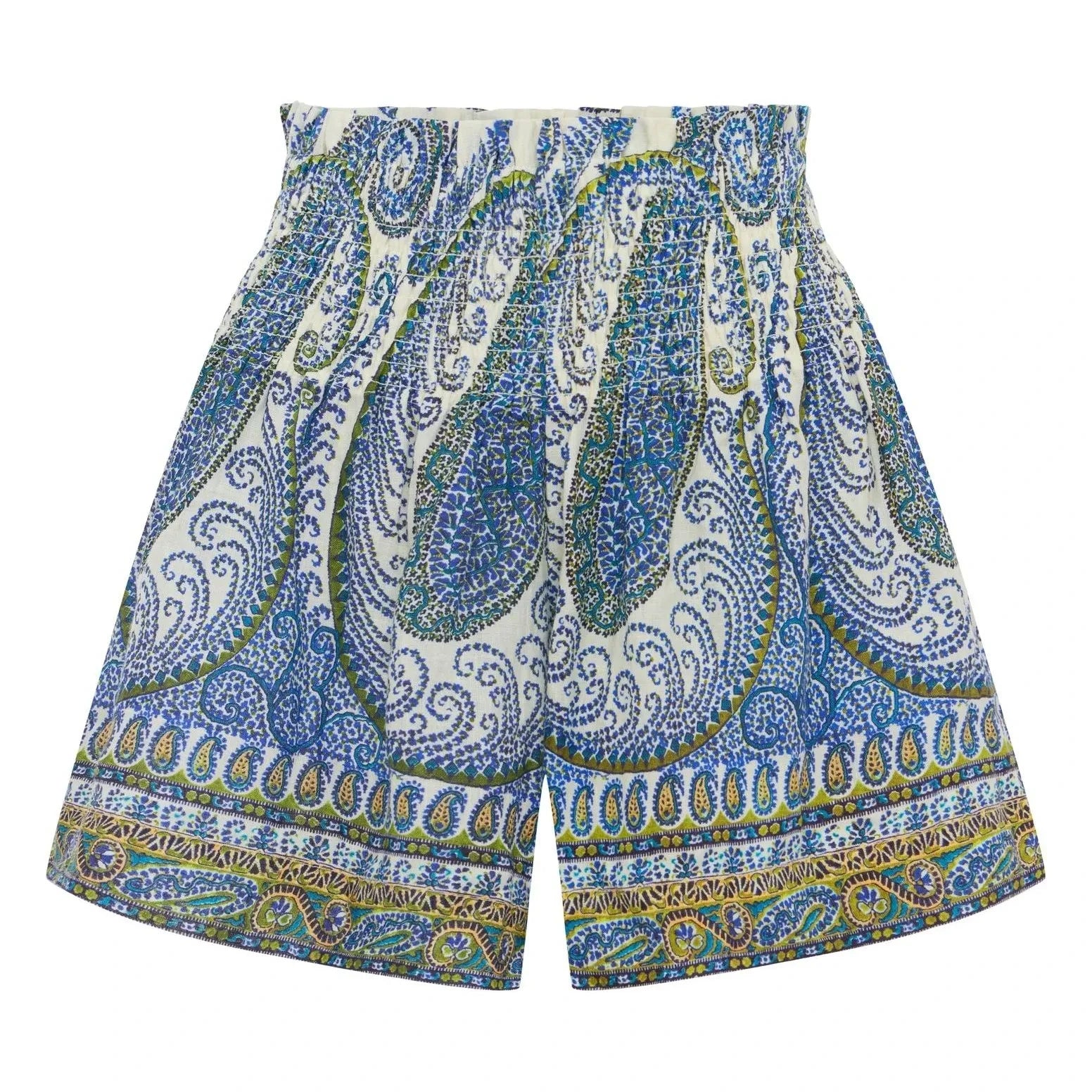 Boteh - Arcadia Linen Shorts | Lapis Lazuli