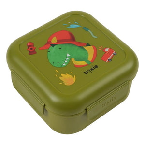 Trixie - Snack Box Klipsleri İtfaiyeci Mr. Dino | Yeşil