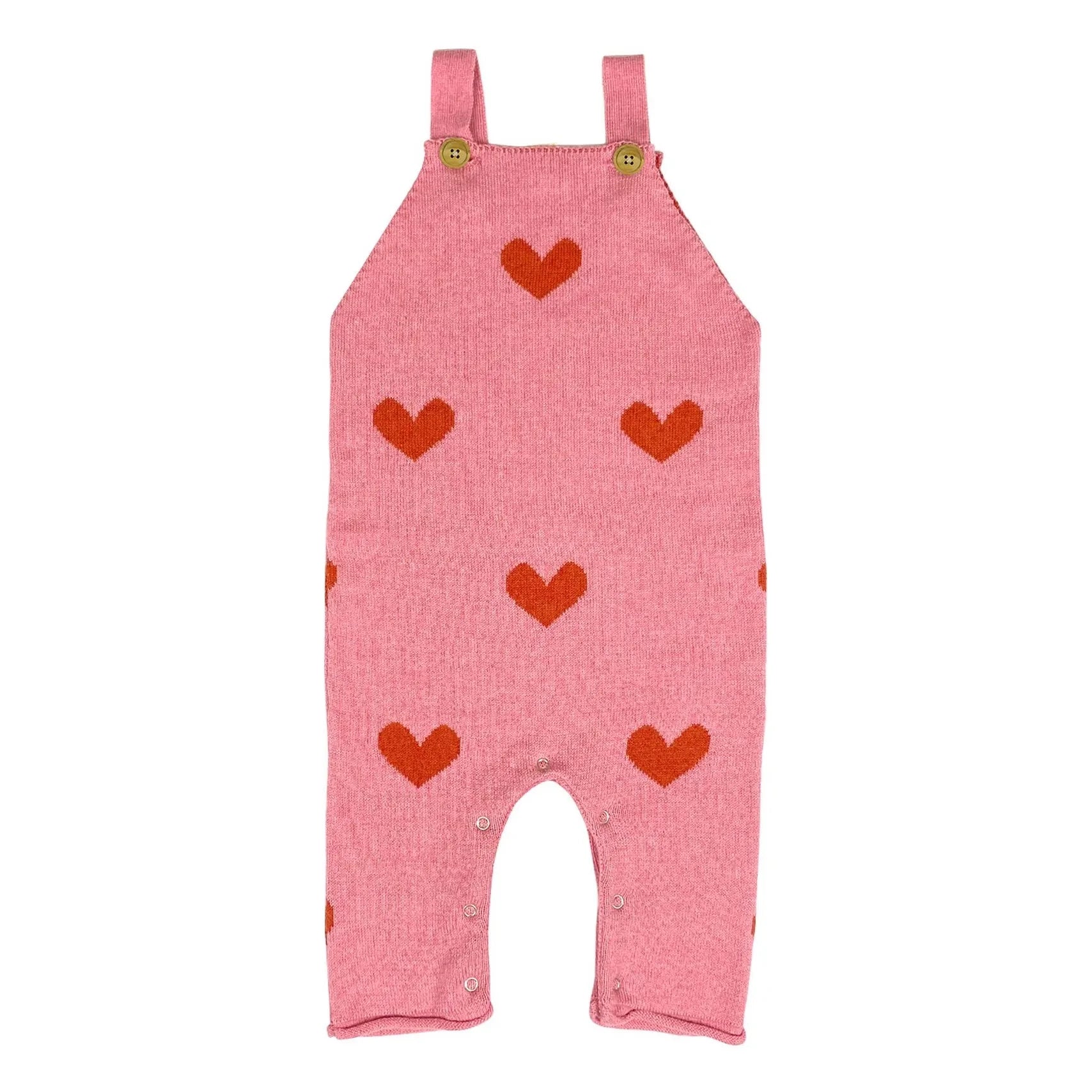 Bayiri - Cute Organic Cotton Overalls | Pink