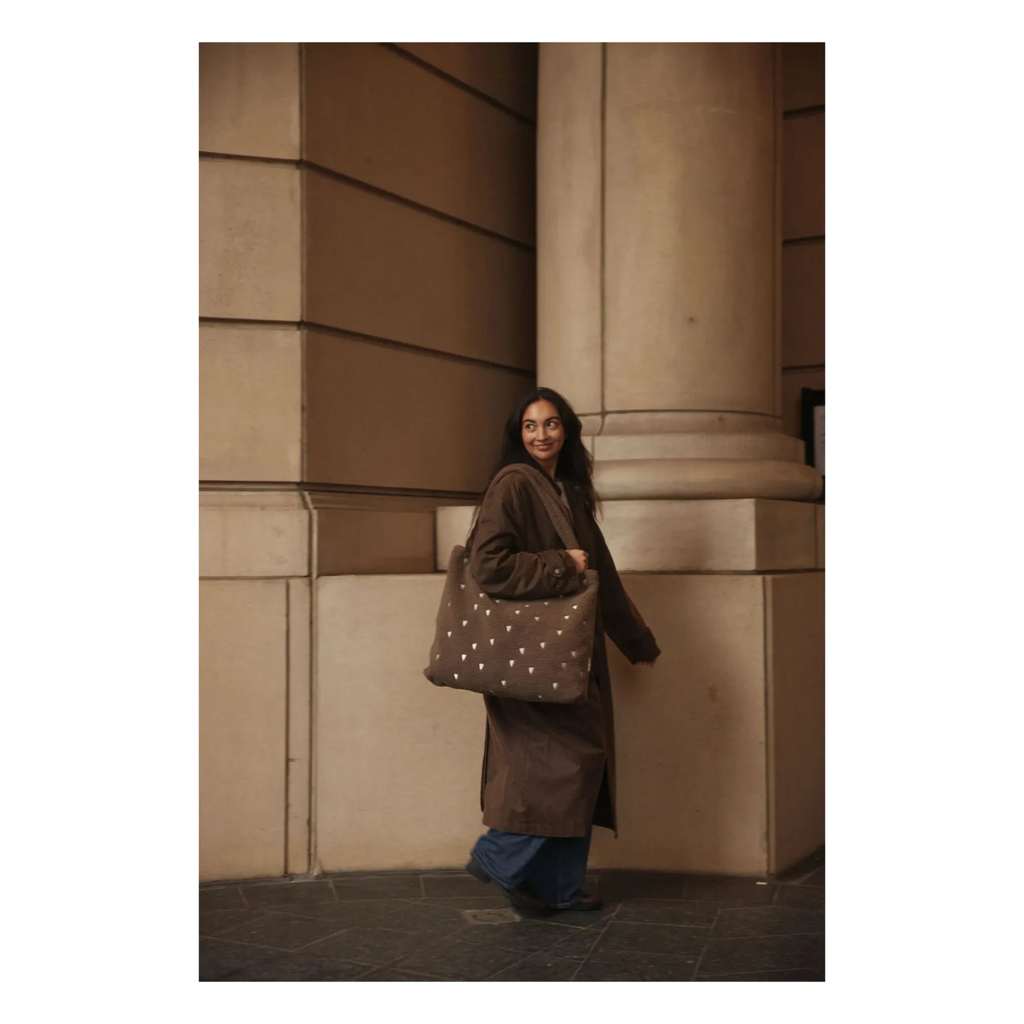 Studio Noos - Heart-shaped Mom Bag | Brown