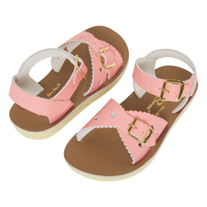 Salt-Water – Sweetheart Wasserdichte Ledersandalen | Hellrosa