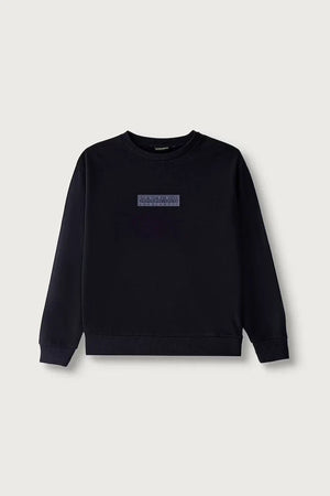Çocuk pamuklu sweatshirt B-NEW BOX LOGO C W