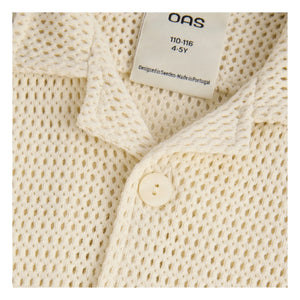 OAS - Nicaro Häkelhemd | Ecru