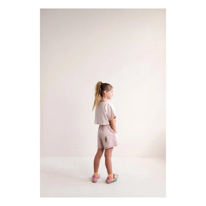 Jenest - Lilou Organic Cotton Twill Shorts | Pale Pink
