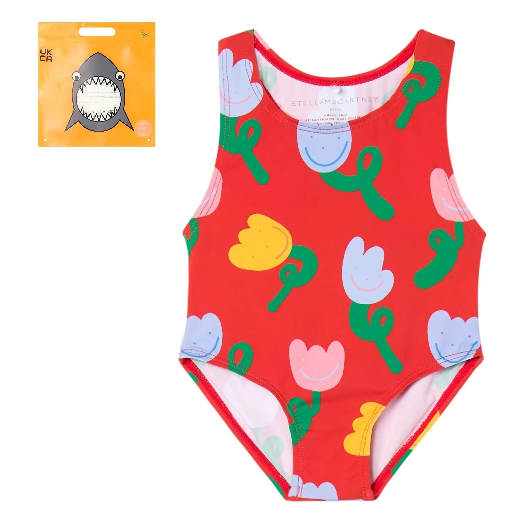 Stella McCartney Kids - Çiçek Mayo | Kırmızı