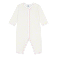 Petit Bateau - Organic Cotton Pajama | White