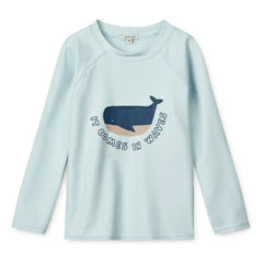 Liewood – Noah UV-Schutz-T-Shirt Recycelte Fasern | Hellblau