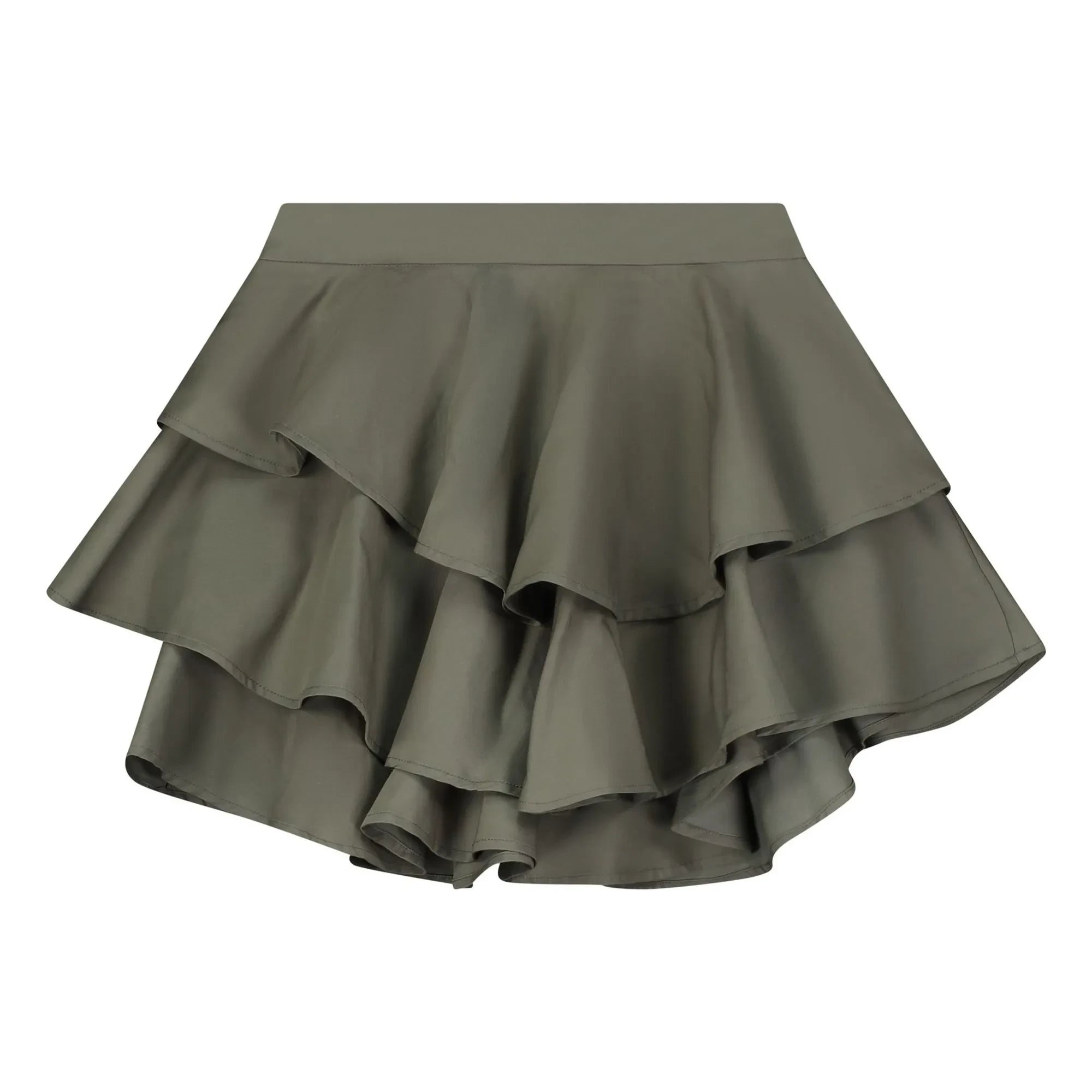 Tangerine - Gathered Skirt | Khaki