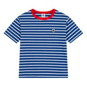 Petit Bateau - Çizgili Tişört | Mavi