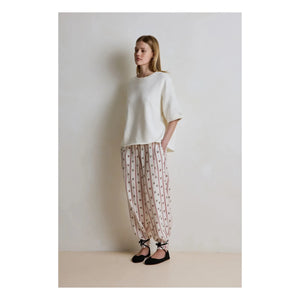 Hod - Solange Pamuk-Sweatshirt | Creme