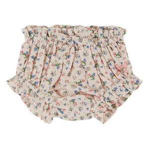Emile et Ida - Geblümte Bloomer-Hose | Blassrosa