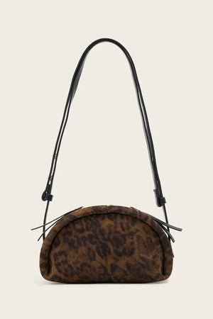 AllSaints ROSALIE kadın süet crossbody çanta
