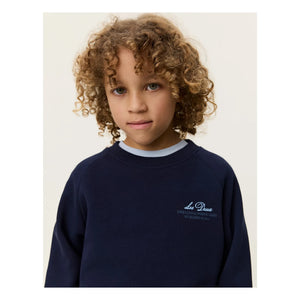 Les Deux - Globe Les Deux Organic Cotton Sweater | Black