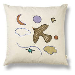Ferm Living Kids - Naive Bird Yastık