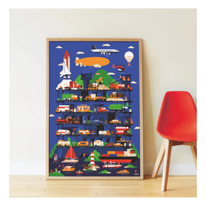 Poppik - Vroom Sticker Poster
