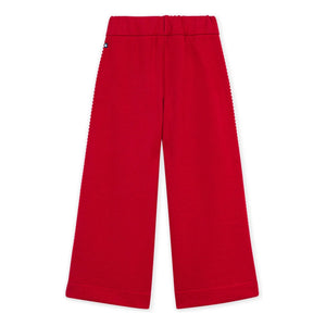 Petit Bateau - Organik Pamuk Bol Jogger Pantolon | Kırmızı