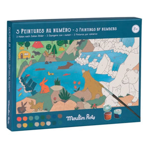 Moulin Roty - Number Coloring L'explorateur